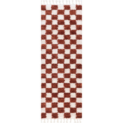 Tapis à carreaux Carlisha
