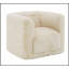 Beige Swivel Accent Chair with Full Foam Construction and 360-Degree Rotation for Ultimate Comfort and Versatility
