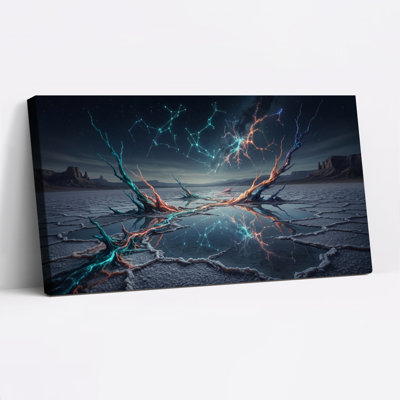 «Electric Storm», reproduction d'art sur toile, ensemble de 1