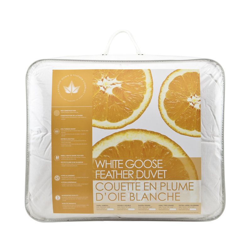 Couette 233 fils 100% coton, Très grand