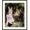 «Dans le jardin ou sous les arbres du Moulin de la Galette» par Pierre-Auguste Renoir, impression giclée encadrée