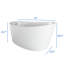 Drain de baignoire autoportant en acrylique BRIA® 5934