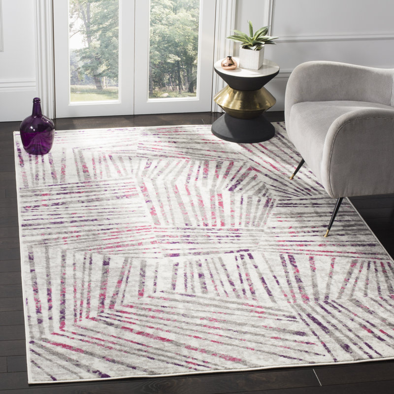 Cosner Skyler Performance Geometric Rug, Rectangle 5'1" x 7'6"