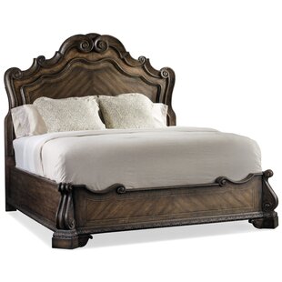 Hooker Furniture Traditions King Upholstered Panel Bed