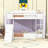 Twin Over Twin Bunk Bed With Creative Climbing Ramp And Ladder-6602073