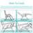 Talecia Folding Zero Gravity Chair with Cushions-60371841