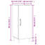 Kortney 34.5cm Sideboard-48134287