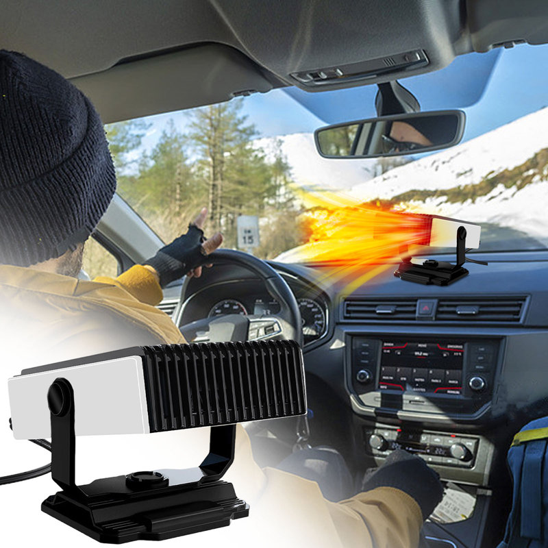 24V Winter Car Rotatable Defogging  Fast Heating