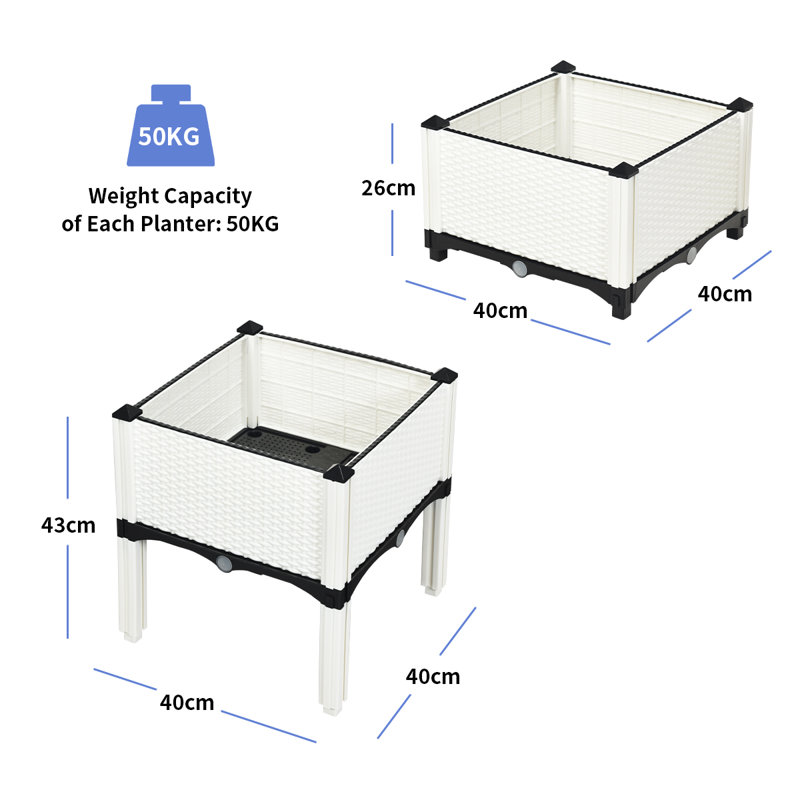 Brooklenn Elevated Planter