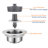 CozyBlock 42'' L Double Bowl Stainless Steel Kitchen Sink
