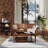 Burcet 79.7 " Faux Leather Sofa-1851095540