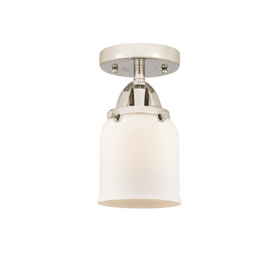 Glass Semi Flush Mount