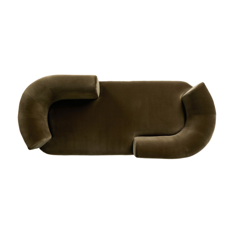 Deandra Chaise Lounge, Surrey Olive