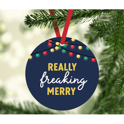 0.1'' Metal Holiday Shaped Ornament