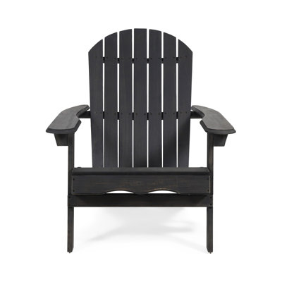 Teigan Solid Wood Folding Adirondack Chair
