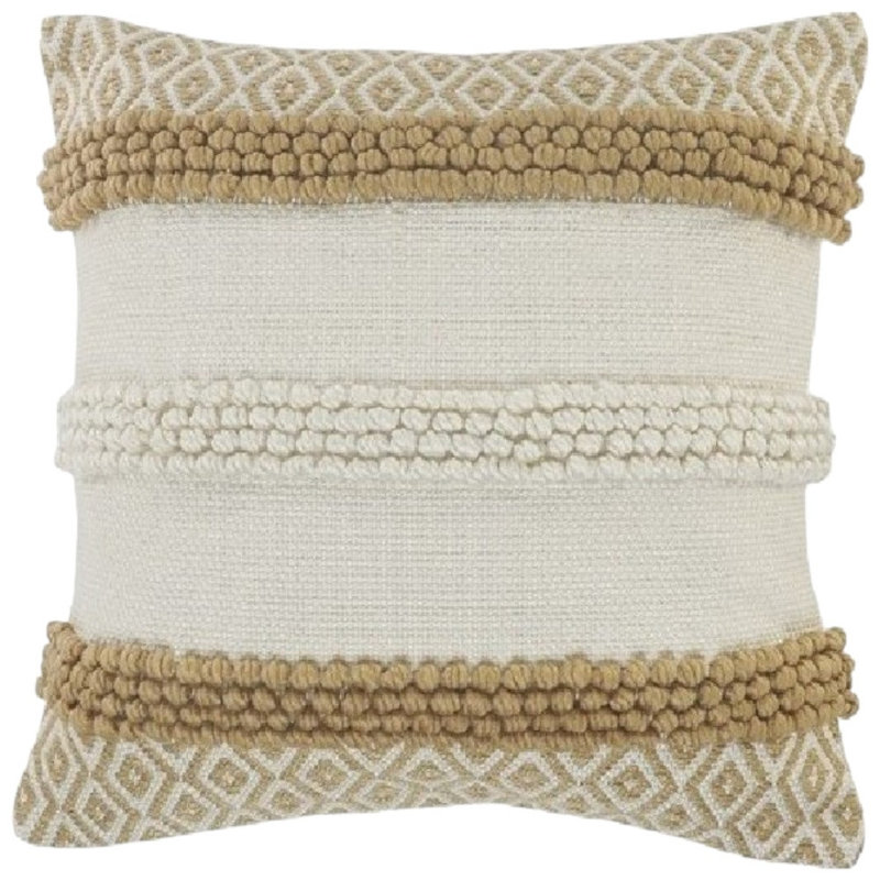 Coussin décoratif d'extérieur 20 po x 20 po