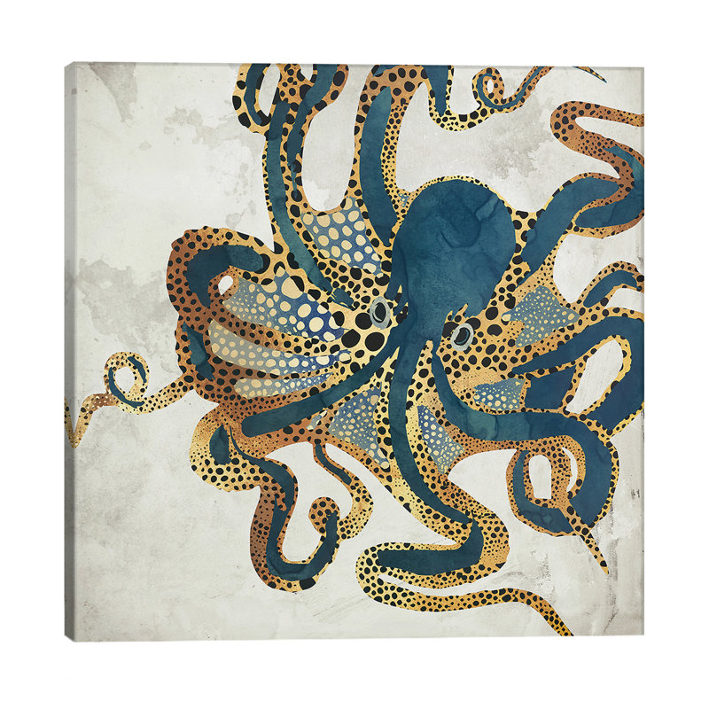 Underwater Dream VI by SpaceFrog Designs - No Frame Print on Canvas, 93.98 cm H x 93.98 cm W x 3.175 cm D