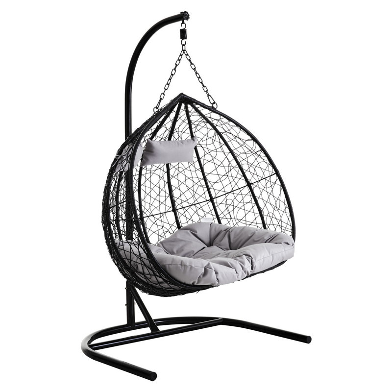 Pendrick Double Egg Chair with Stand