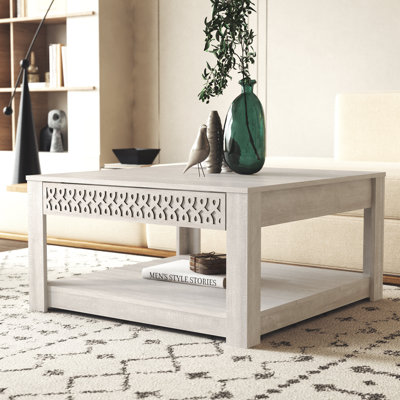 Brandarius 4 Legs Coffee Table with Storage