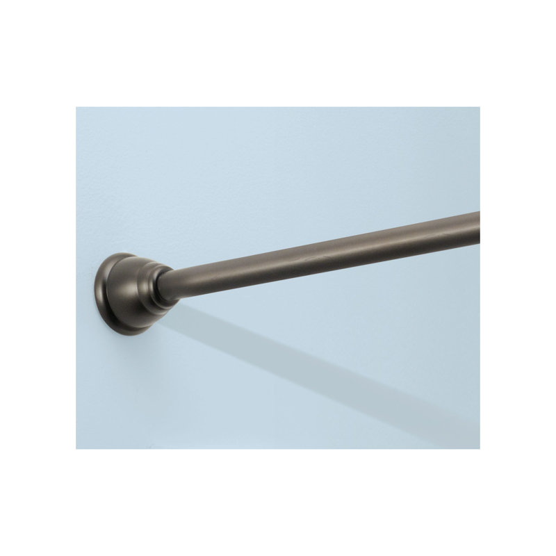 Cameo 75'' Straight Tension Shower Curtain Rod