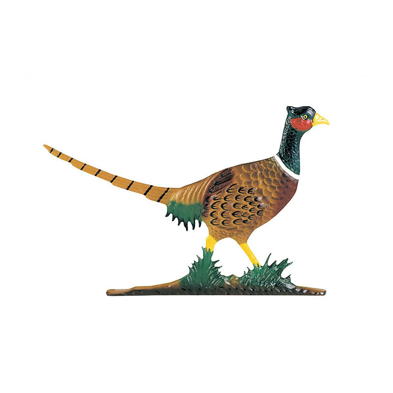 Large Bell w/ Pheasant, Black