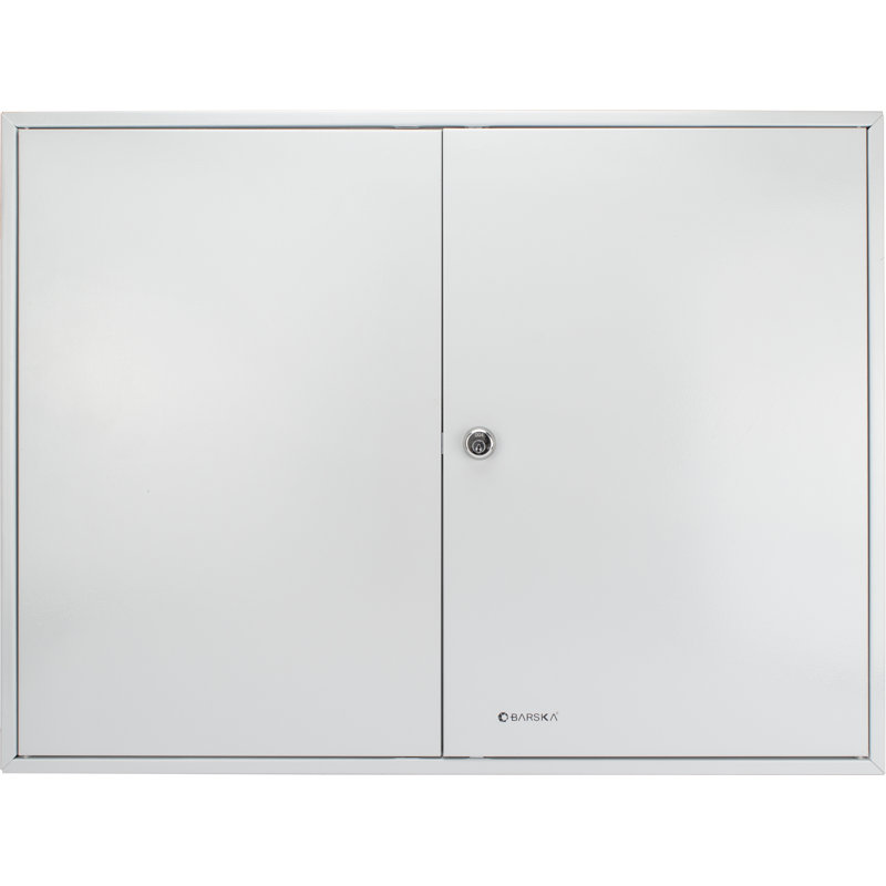 320 POSITION KEY GREY LOCK BOX WITH WHITE TAGS