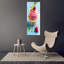 Raspberry Cupcake - Wrapped Canvas Print