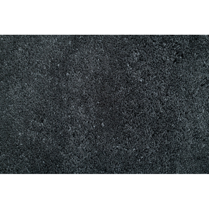 Circle Bath Rug, 90cm, Anthracite