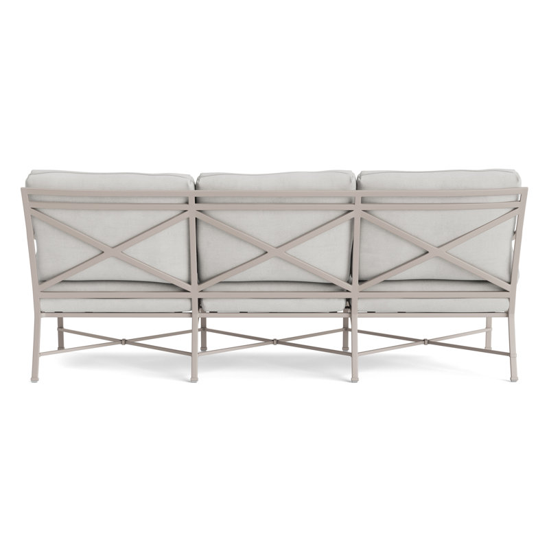 Venetian Outdoor 3 - Seat Patio Sofa, Dove, Fusion Dove