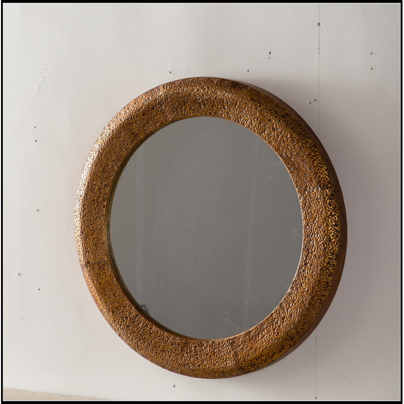 Round Parrett with Iron Frame