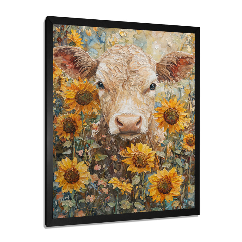Dunnuck - Animals Canvas Wall Art, Black, 20" H x 12" W, Single Picture Framed Print