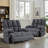 Tayani 43.7" W Modern Chenille Upholstered Rocker Manual Recliner (Set of 2)-962163477