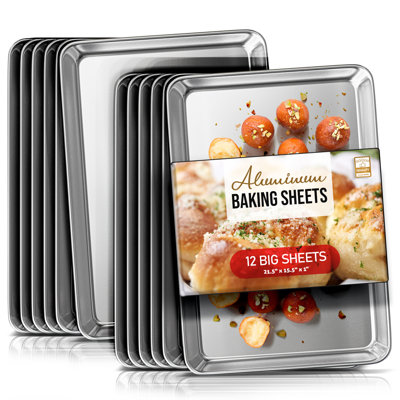 Joytable Non-Stick Aluminized Steel Big Sheet Pan Set