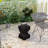 Ivy Bronx Doraly Square Side Table In Fiberstone Assembled Modern End Table-666171215