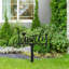 Enseigne de famille en métal, piquet de jardin décoratif, lettrage avec accents de cœur, statues de silhouette pour art de jardin, extérieur, patio, décor extérieur, décorations de jardin, ornements de pelouse-124837821-124837823