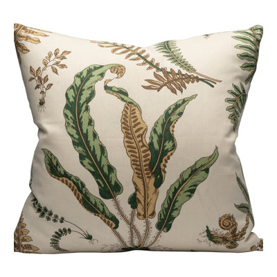 La Boheme Floral Feather Reversible Throw Pillow