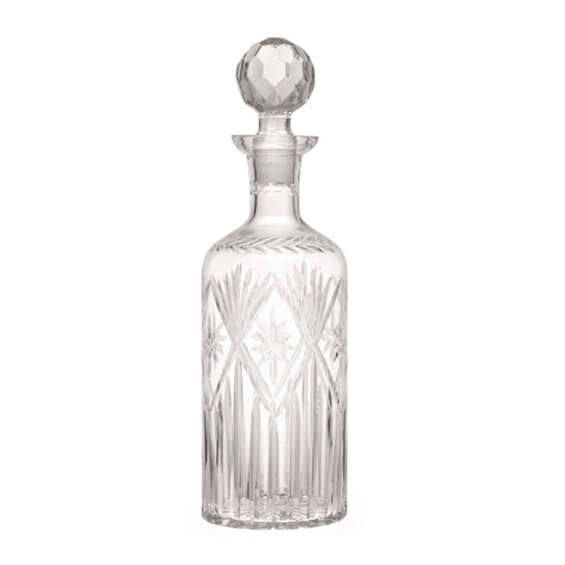 Décanteur à vin cristal 32 oz de la grand lit Mckeown