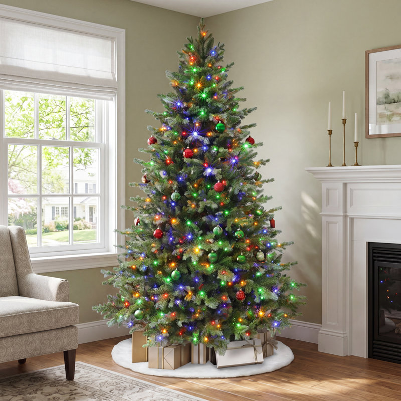 210' Lighted Fir Christmas Tree
