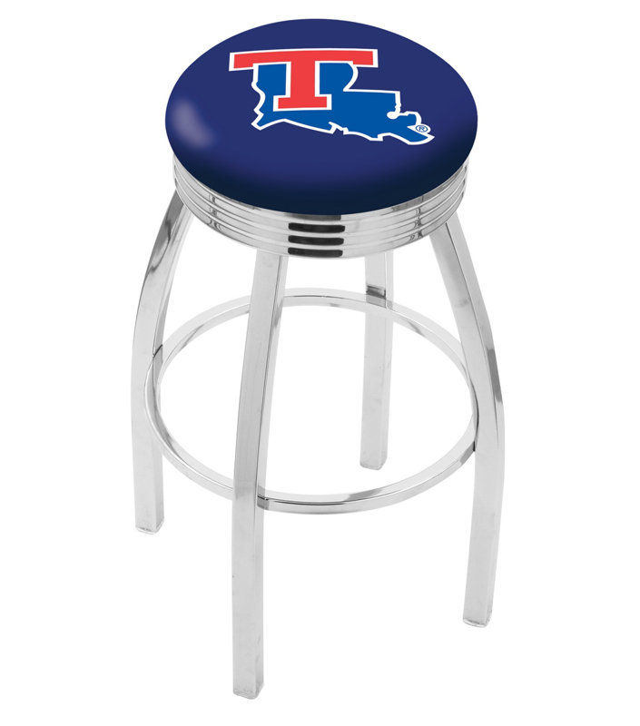 Tabouret de bar pivotant de 25 po NCAA, Louisiana Tech