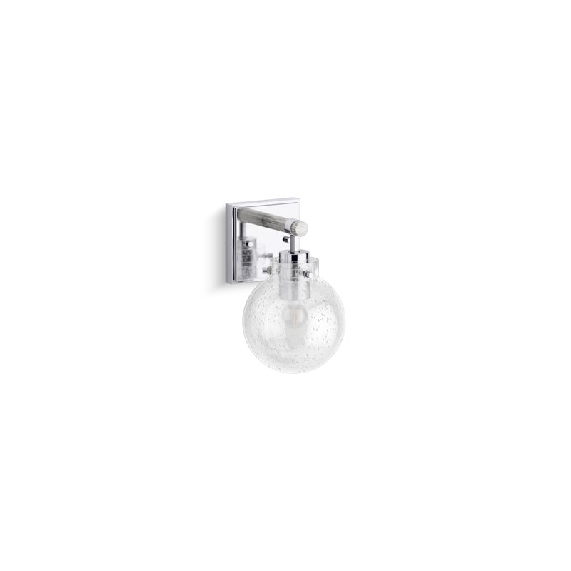 Holt One-Light Sconce, Polished Chrome