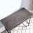 Solid + Manufactured Wood Chisel and Forge Writing Desk in Smoke Gray