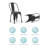 Weaverville 18'' H Stacking Side Chair-2051886129