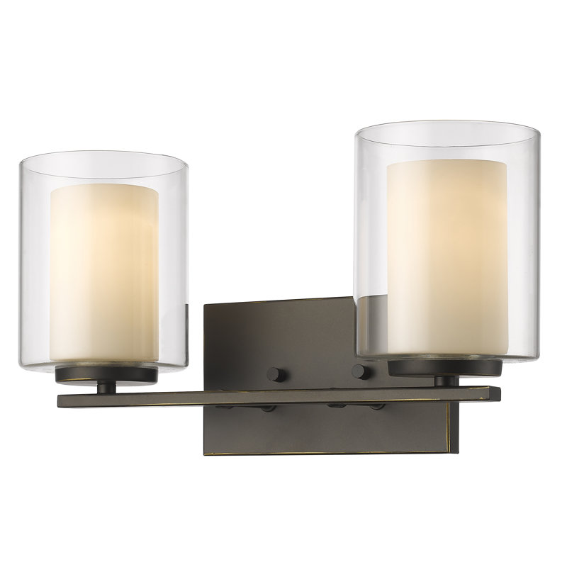 Arie 2 - Light Dimmable Vanity Light, Old Bronze