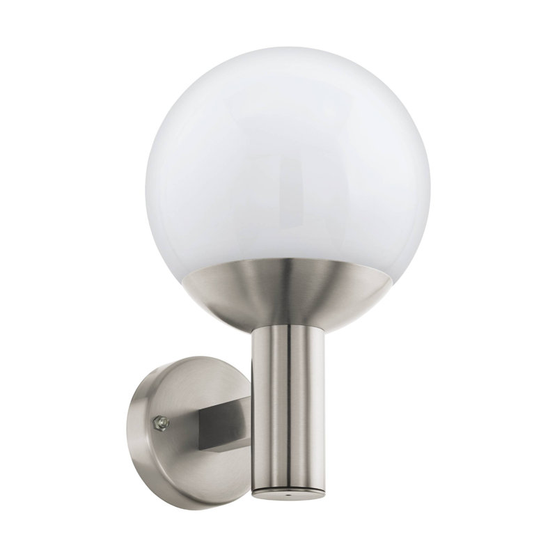 Aten Silver Outdoor Armed Sconce