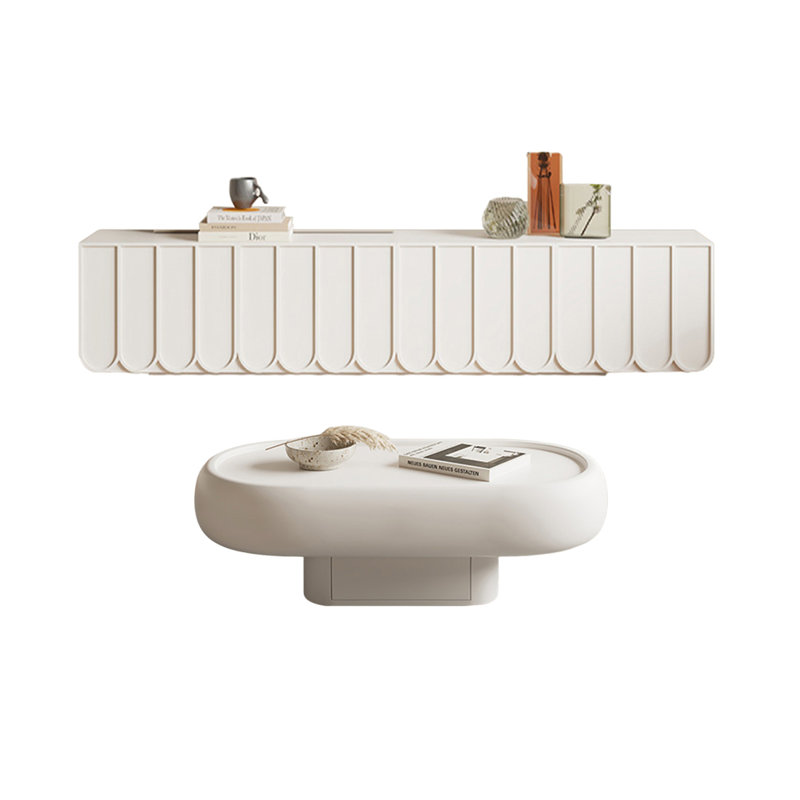 Meuble télé et table basse moderne et simple
