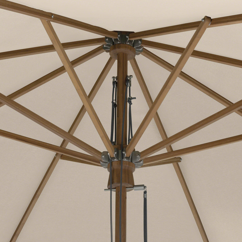 Ayvion 105.75'' Market Umbrella, Antique Beige