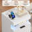 Stalbridge 3 Drawe-Nightstands, 2 Pcs, White