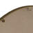 Iron Art Oval Retro Mirror, Antique Effect, Wall Hanging, Suitable For Bathroom, Bedroom, Living Room -1784636512