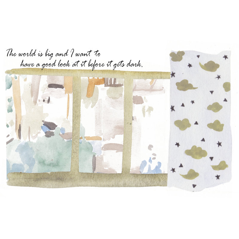 Nice View I - Wrapped Canvas Print, 20cm H x 30cm W