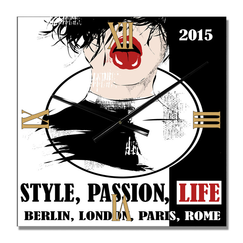 Horloge murale Style Passion Life, Grand